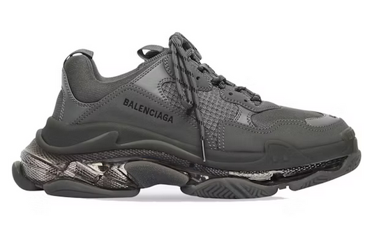 Balenciaga - Triple S Dark Grey (Clear Sole)